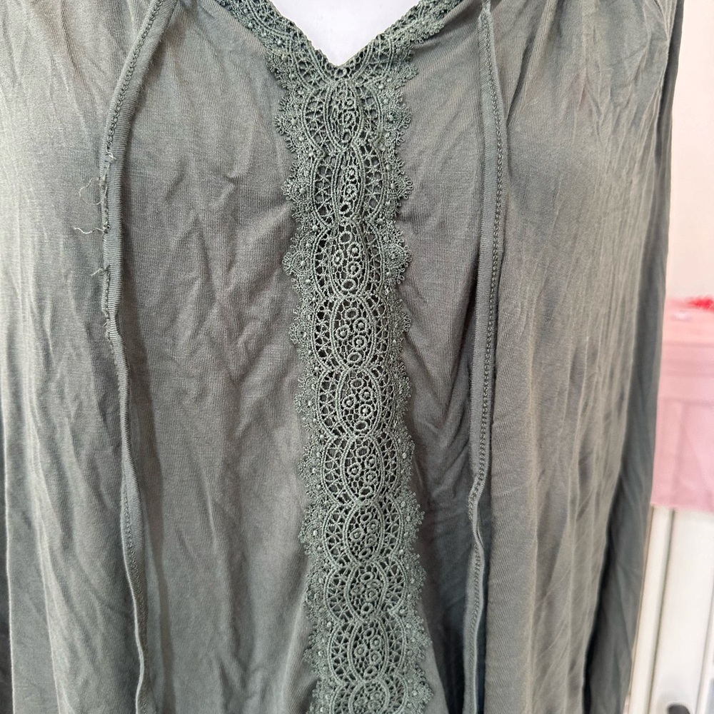 Front Lace Top - Picture 2 of 5